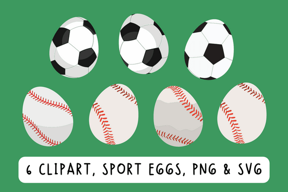 Baseball Soccer Easter Egg Clipart: An Embroidery Designer’s Review