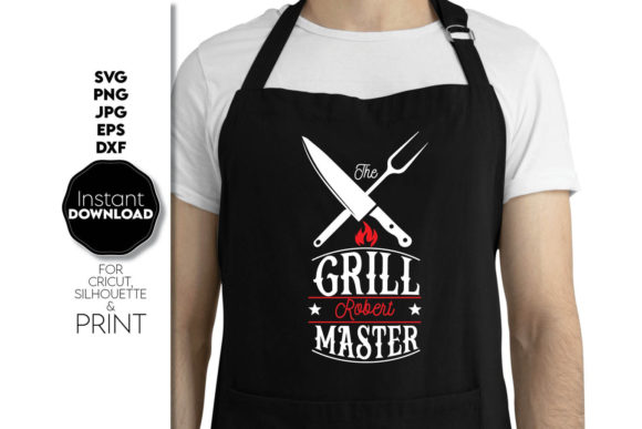 Grill Master Dad Graphics for Father's Day Crafts