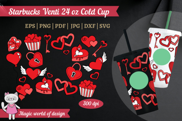 Lovely Heart SVG: Valentine’s Day Graphics for Tumbler Wraps