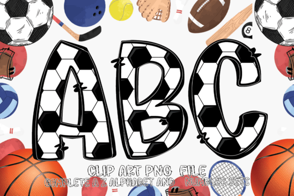 Soccer Alphabet Sublimation Clipart: Graphics & Crafts Review