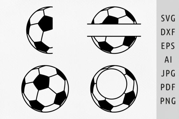 Soccer Ball Split SVG: Craft Graphics Review