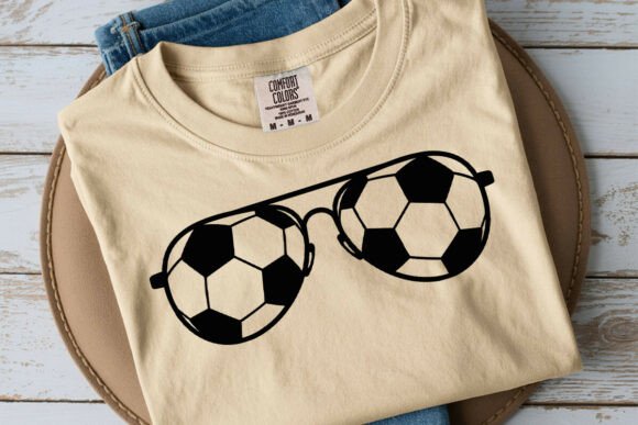 Soccer Ball Sunglasses Silhouette Svg Graphics & Crafts