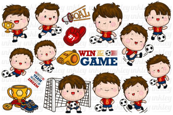 Soccer Clipart Graphics: A Designer's Review of Cute Sports Art