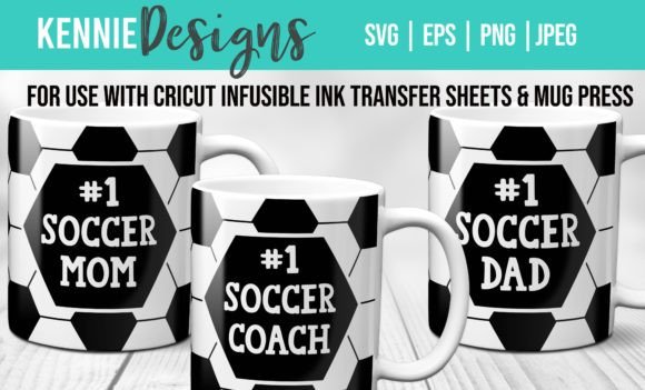Soccer Mom Dad Coach Mug Wrap SVG Graphics Review