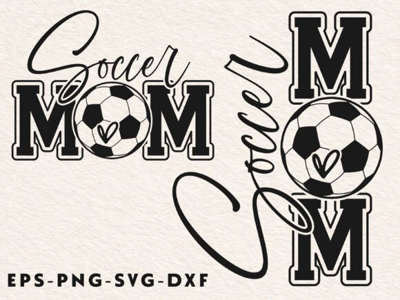 Soccer Mom SVG PNG Graphics for Crafts & Digital Sellers