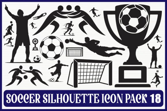 Soccer Silhouette Vector Bundle: An Embroidery Designer's Review